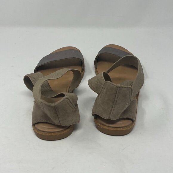 Sorel women's Ella II sandals flat 6 cute metallic - Picture 7 of 10